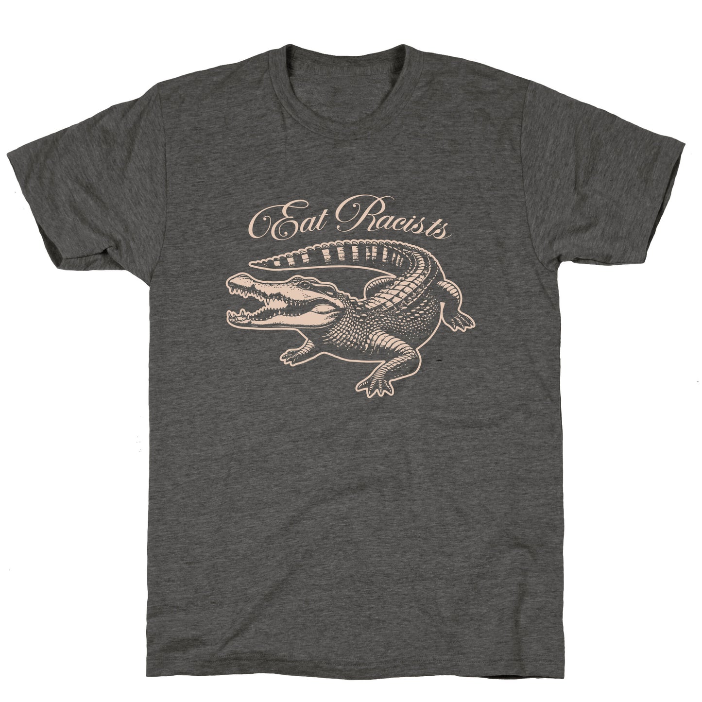 Eat Racists Unisex Triblend Tee
