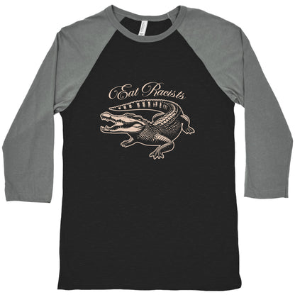Eat Racists Baseball Tee