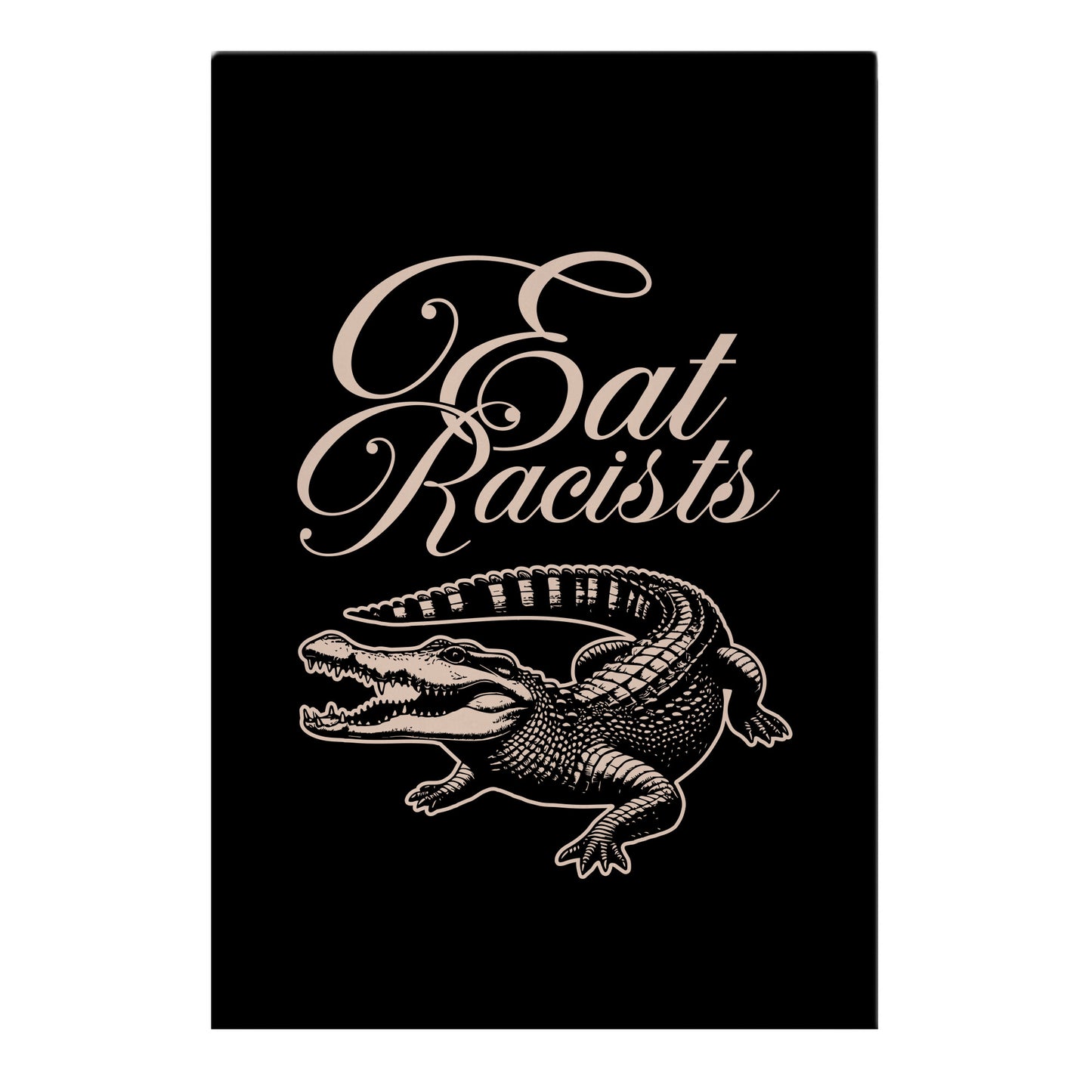 Eat Racists Garden Flag