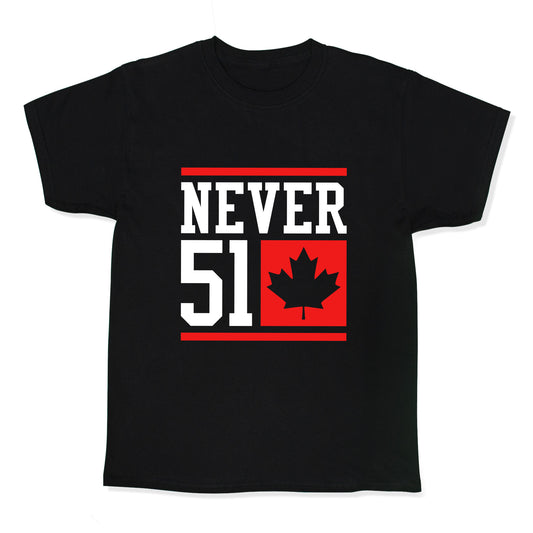 Never 51 Elbows Up Kids Tee