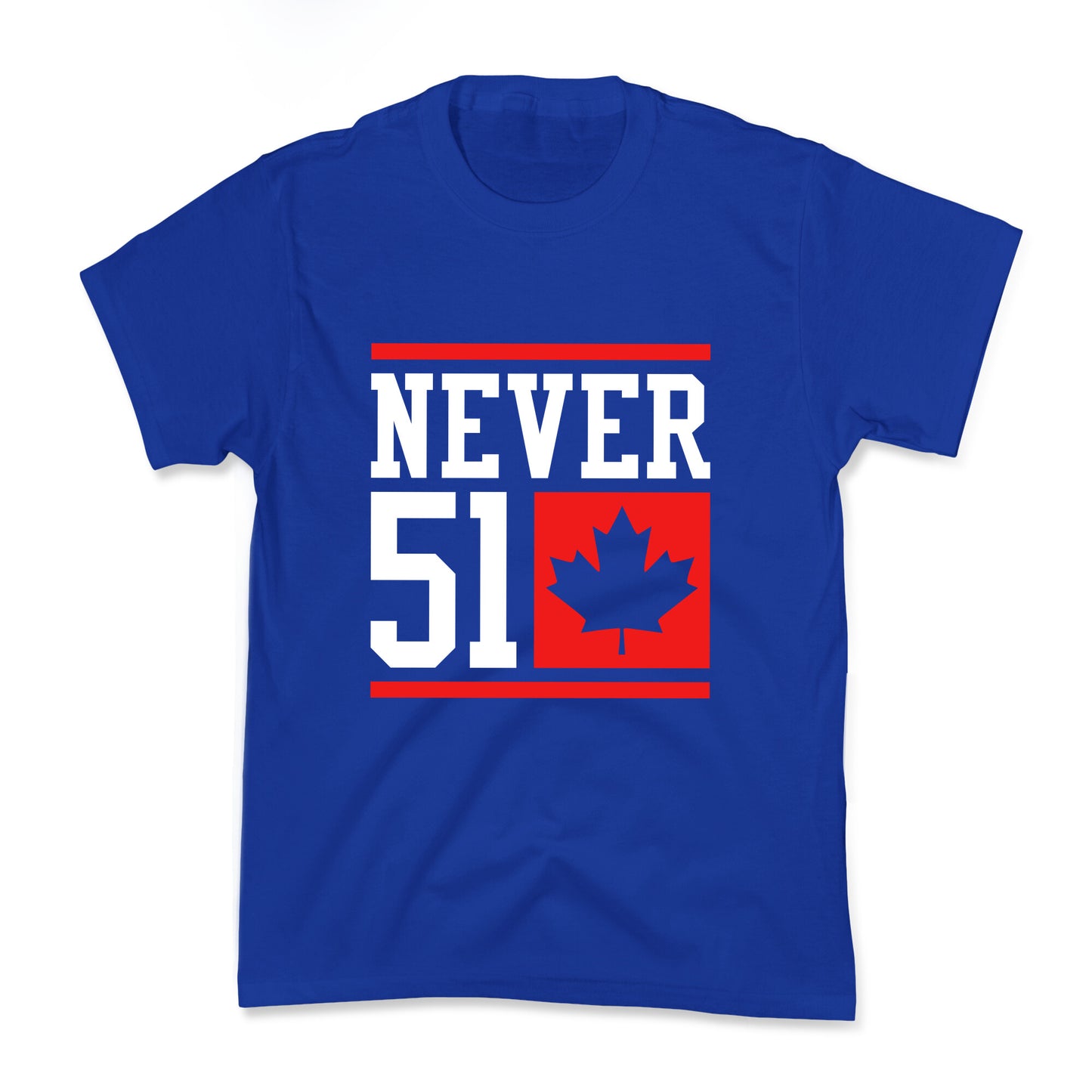 Never 51 Elbows Up Kids Tee