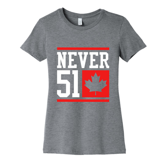 Never 51 Elbows Up Womens Cotton Tee