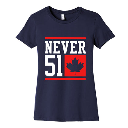 Never 51 Elbows Up Womens Cotton Tee