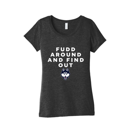 Fudd Around Find Out Womens Triblend Tee