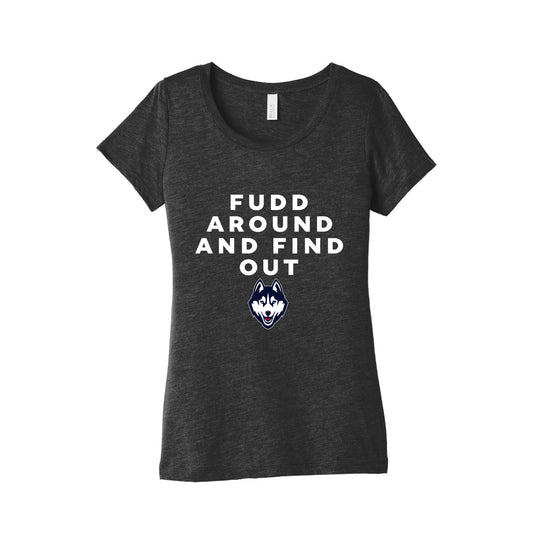 Fudd Around Find Out Womens Triblend Tee