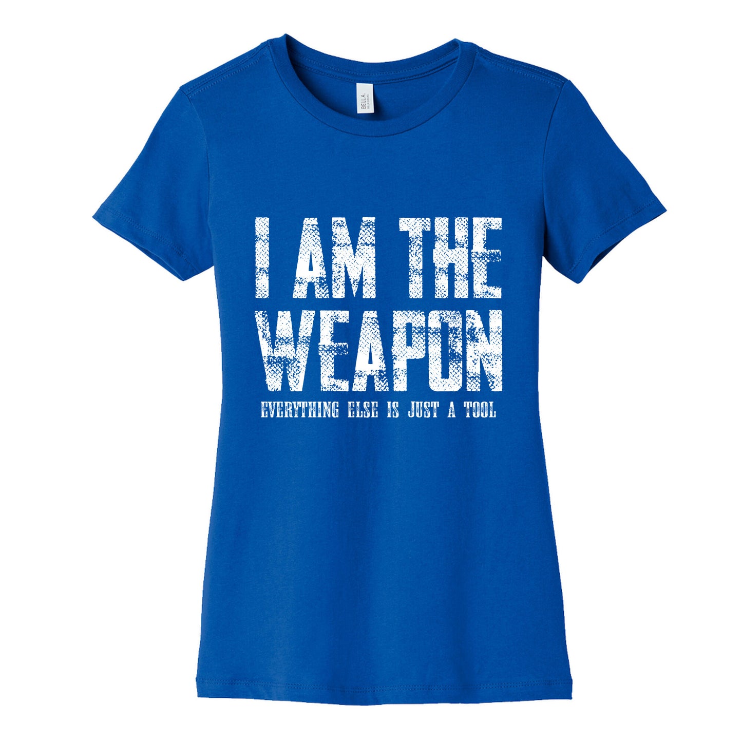 I Am The Weapon Womens Cotton Tee