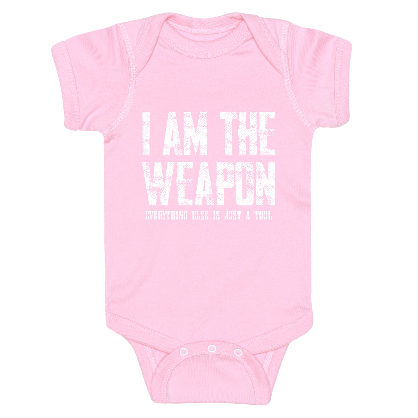 I Am The Weapon Baby One-Piece