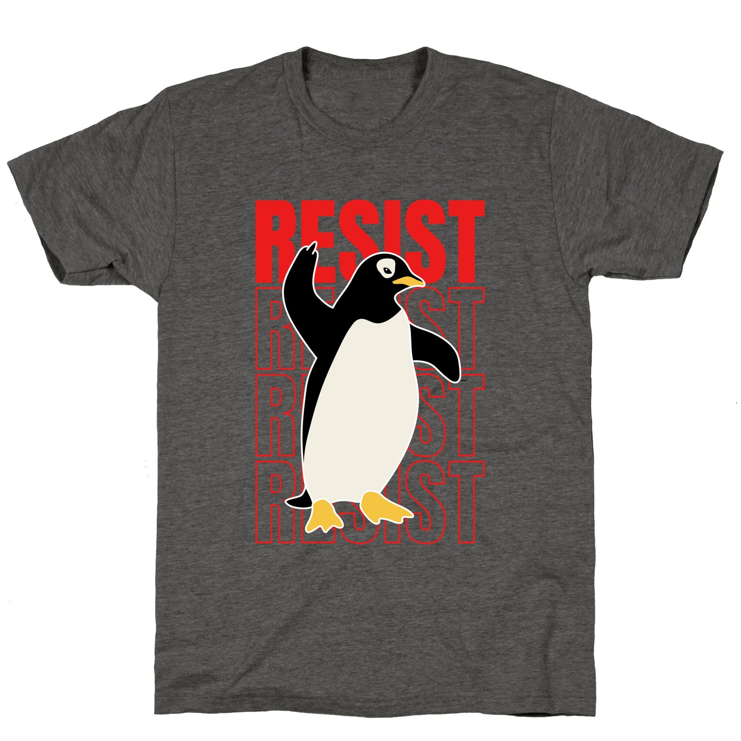 Penguin Resist Unisex Triblend Tee