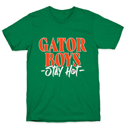 Gator Boys Stay Hot Florida Basketball T-Shirt