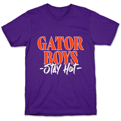 Gator Boys Stay Hot Florida Basketball T-Shirt