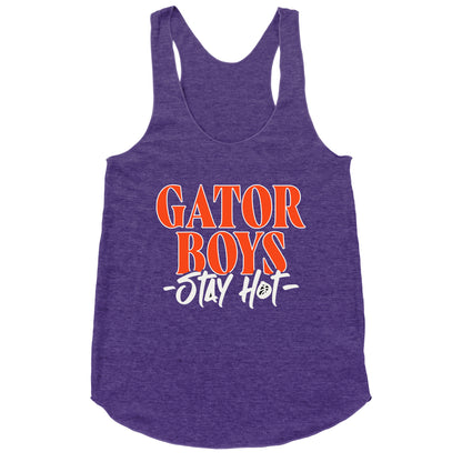 Gator Boys Stay Hot Florida Basketball Racerback Tank