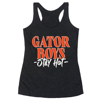 Gator Boys Stay Hot Florida Basketball Racerback Tank