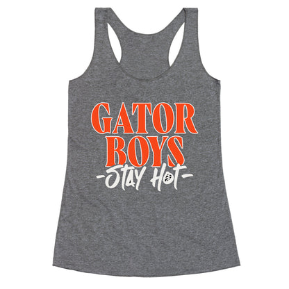 Gator Boys Stay Hot Florida Basketball Racerback Tank