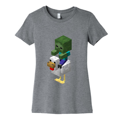 Chicken Jockey Womens Cotton Tee