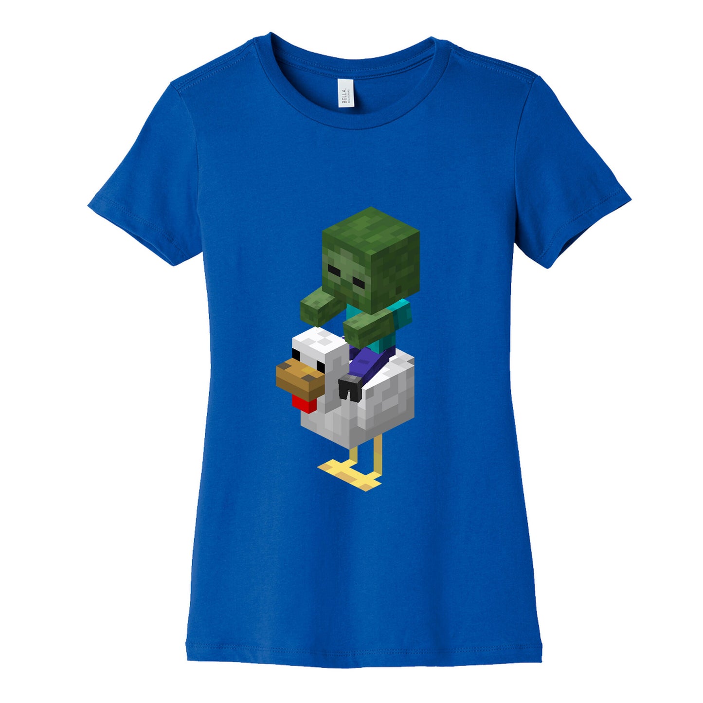 Chicken Jockey Womens Cotton Tee