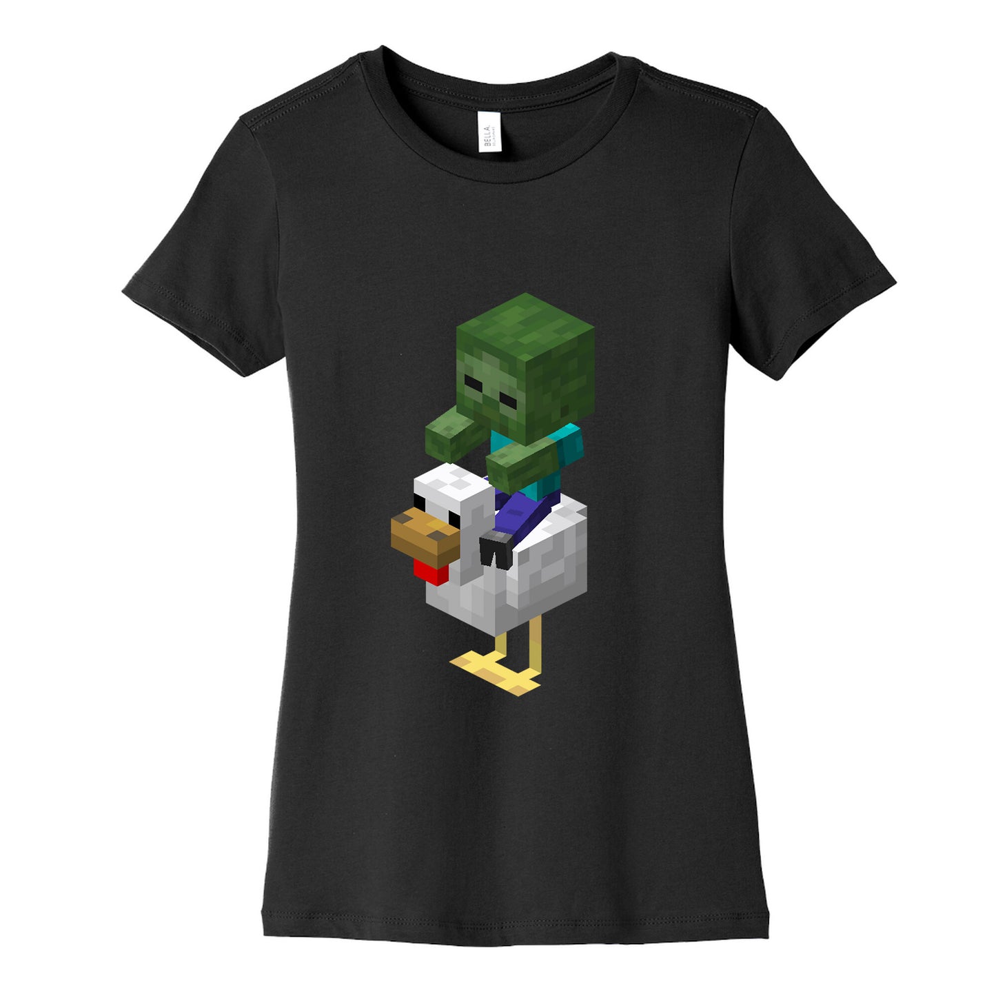 Chicken Jockey Womens Cotton Tee