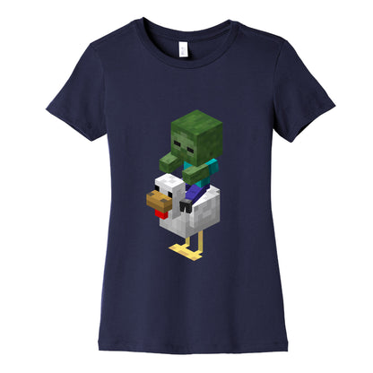 Chicken Jockey Womens Cotton Tee