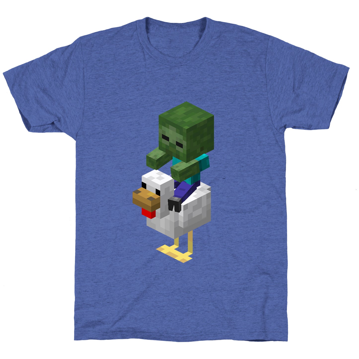 Chicken Jockey Unisex Triblend Tee