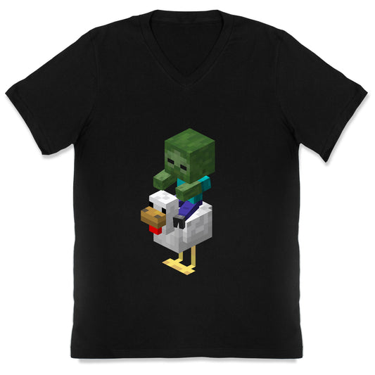 Chicken Jockey V-Neck
