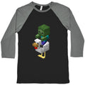 Chicken Jockey Baseball Tee