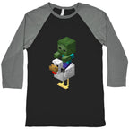 Chicken Jockey Baseball Tee