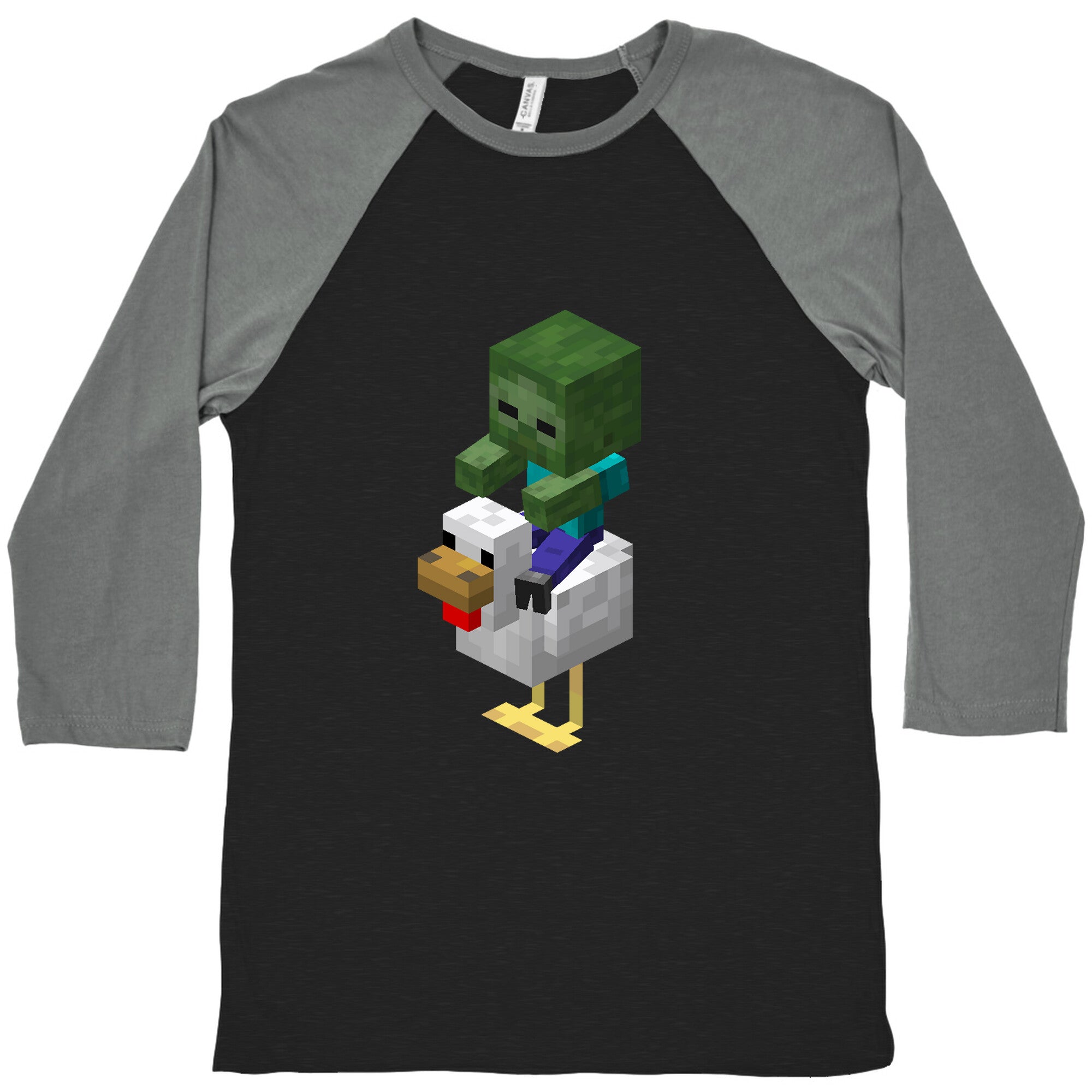 Chicken Jockey Baseball Tee