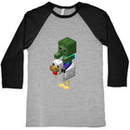 Chicken Jockey Baseball Tee