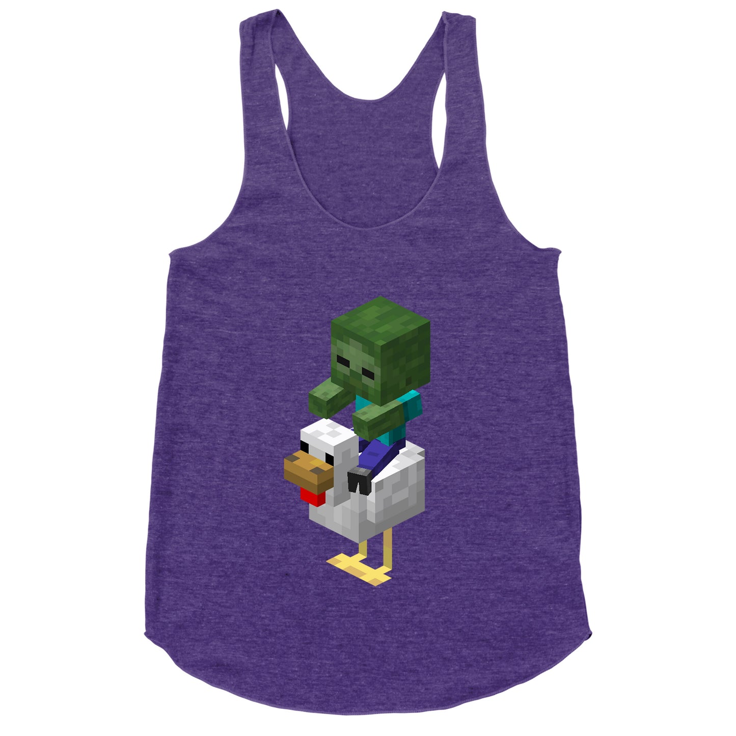Chicken Jockey Racerback Tank
