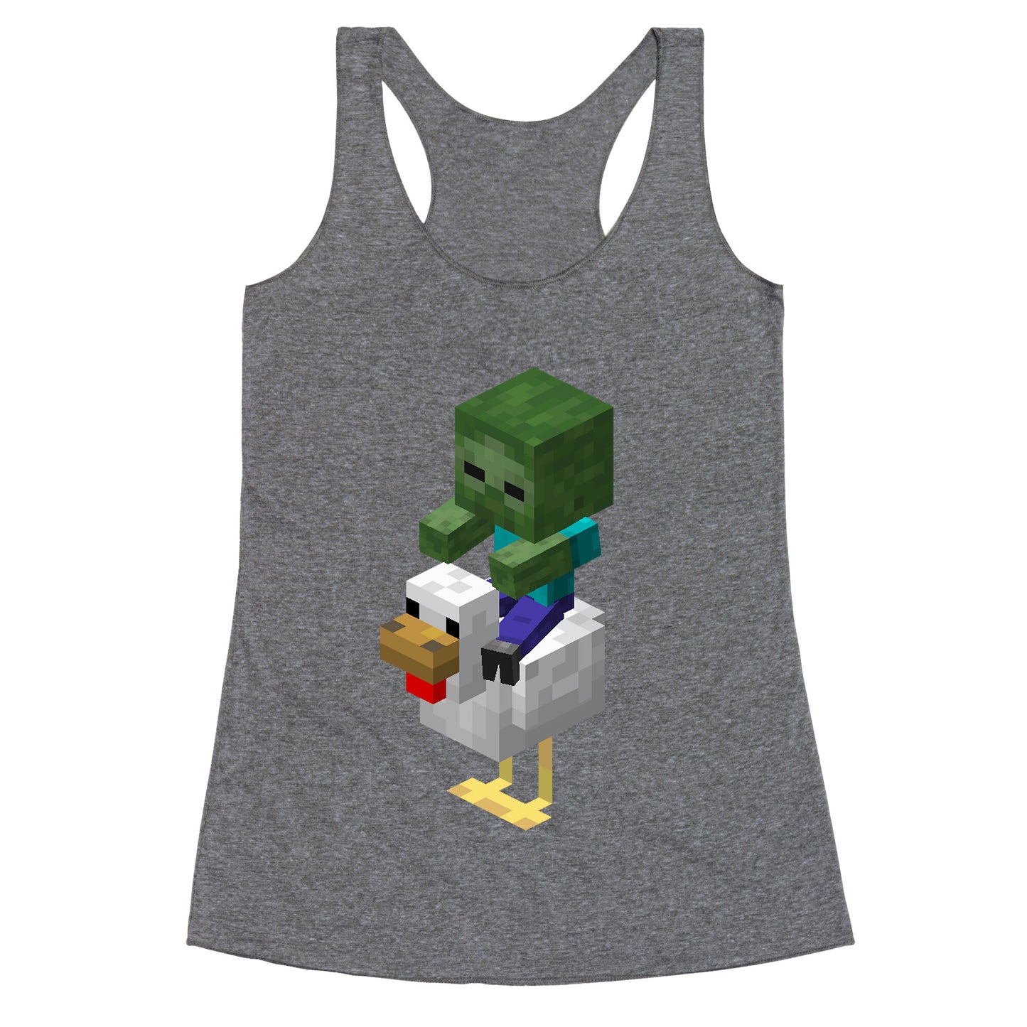 Chicken Jockey Racerback Tank