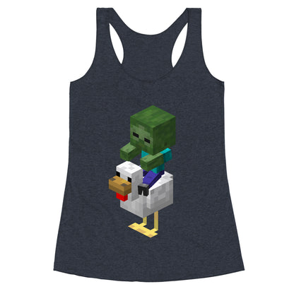 Chicken Jockey Racerback Tank