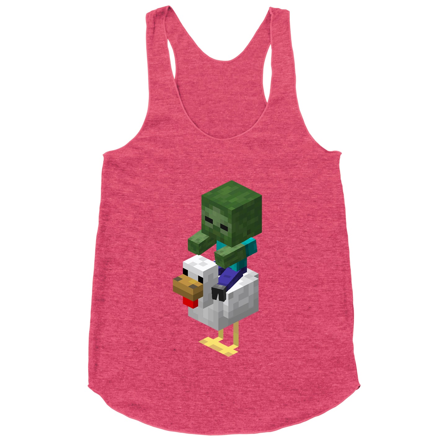 Chicken Jockey Racerback Tank