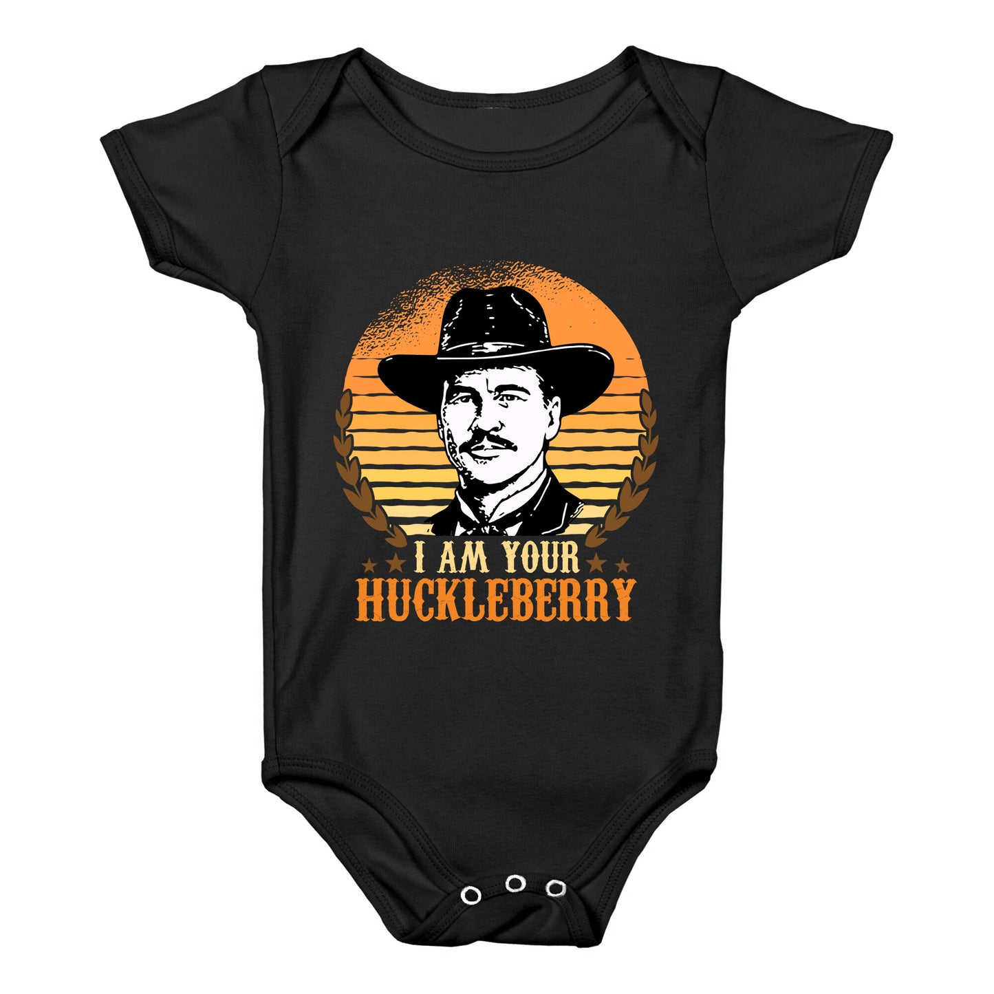 Im Your Huckleberry Baby One-Piece