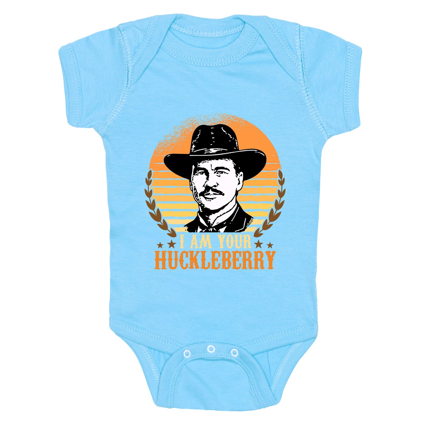 Im Your Huckleberry Baby One-Piece