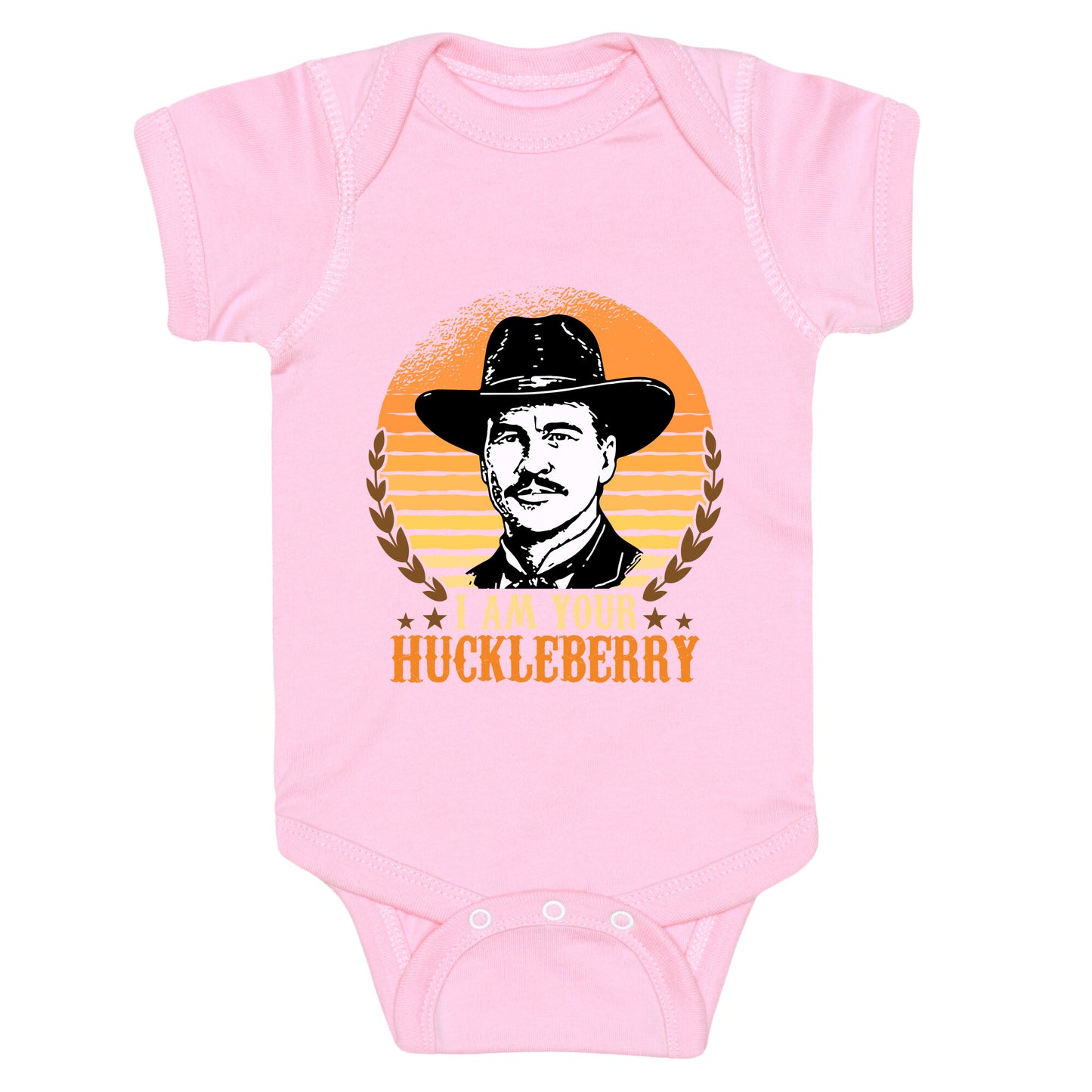Im Your Huckleberry Baby One-Piece
