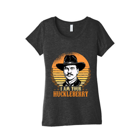 Im Your Huckleberry Womens Triblend Tee