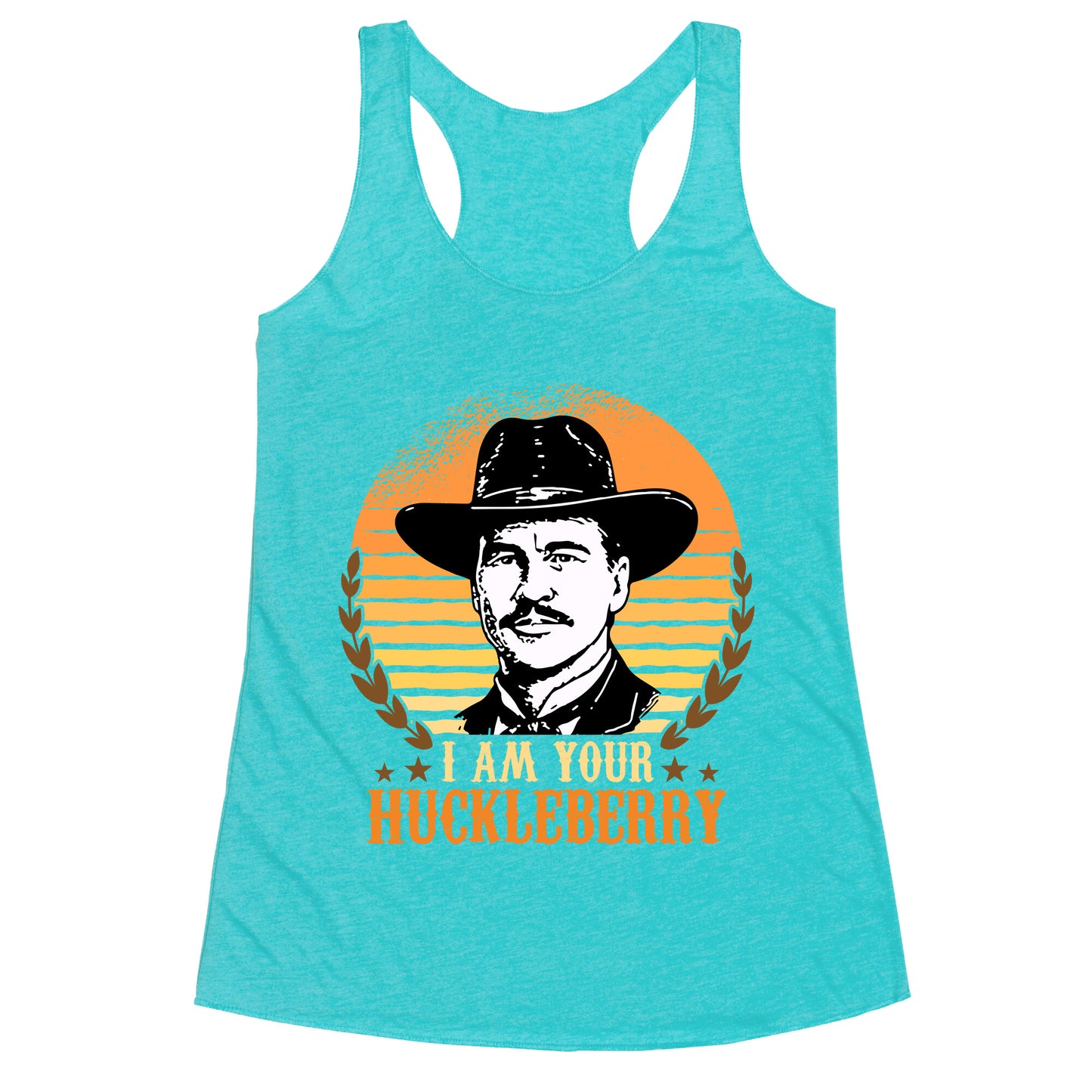 Im Your Huckleberry Racerback Tank