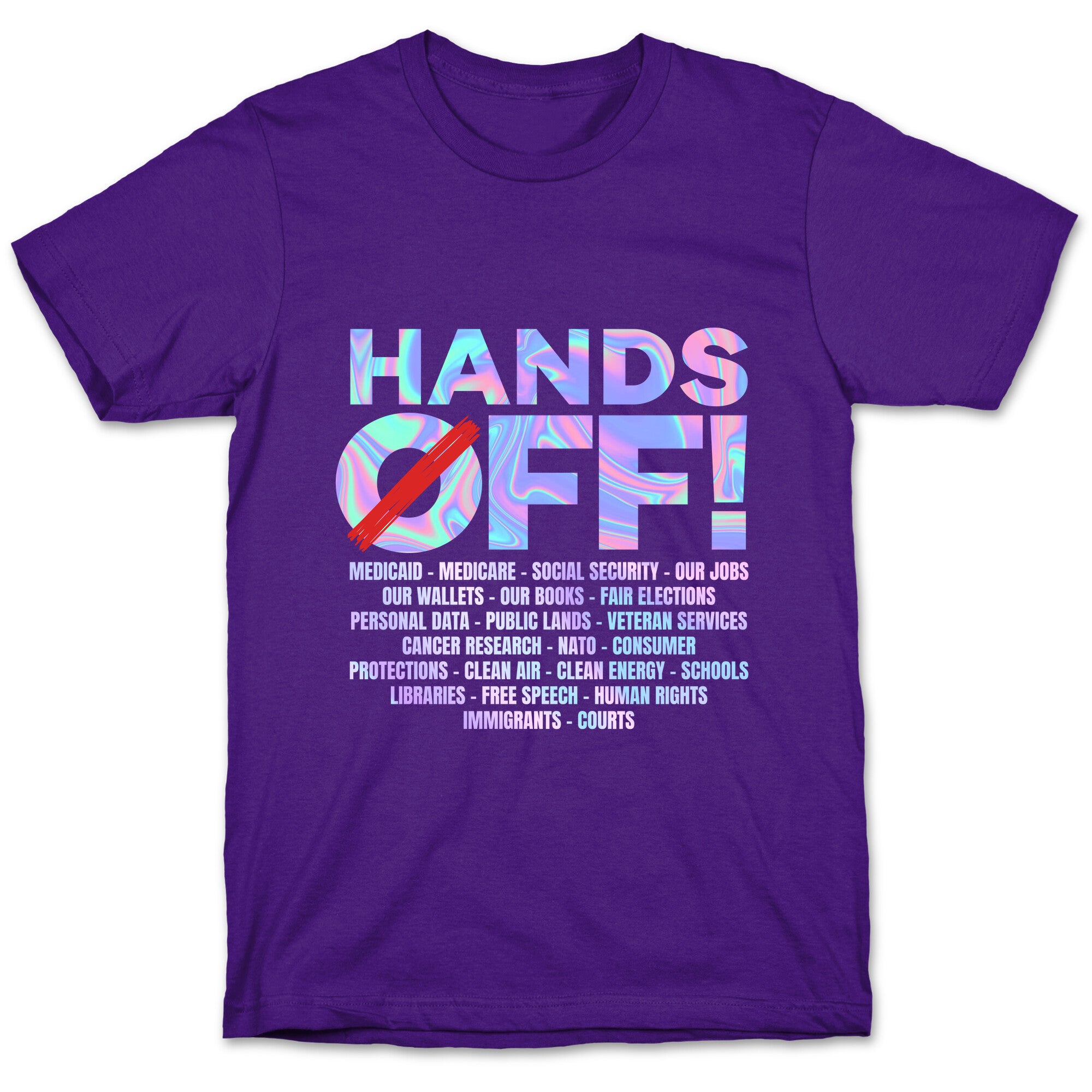 Hands Off Protest T-Shirt