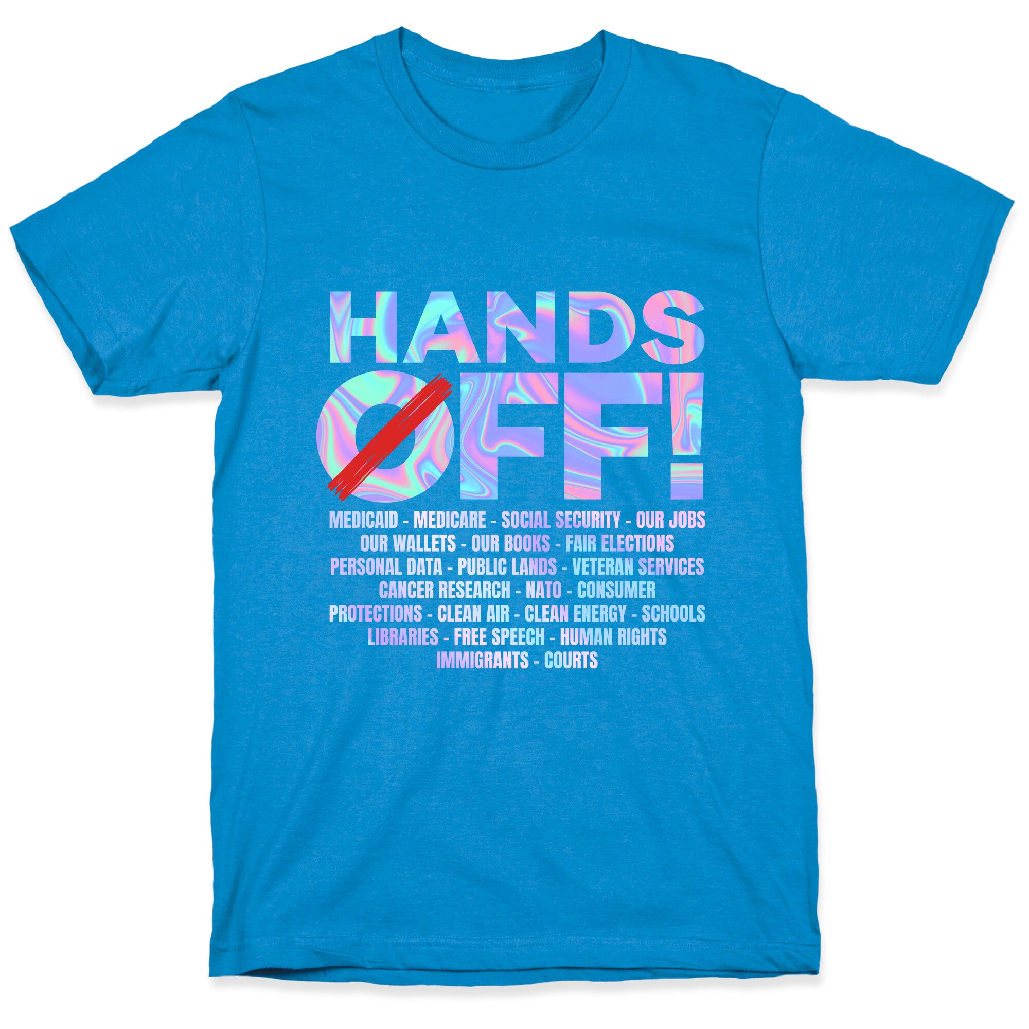 Hands Off Protest T-Shirt