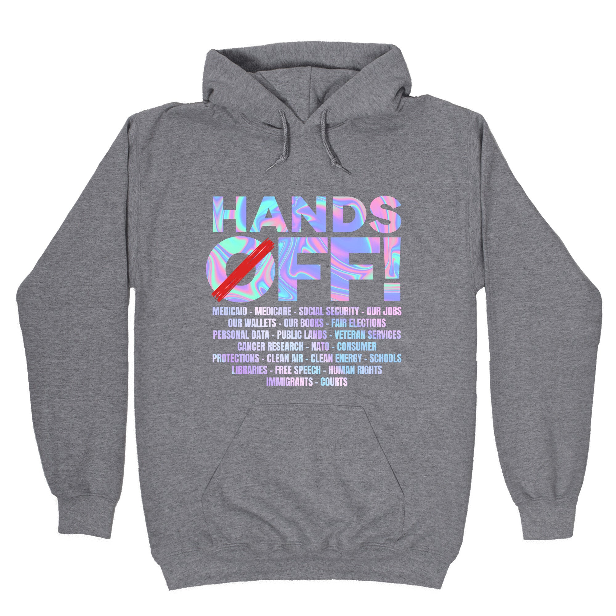Hands Off Protest Hoodie