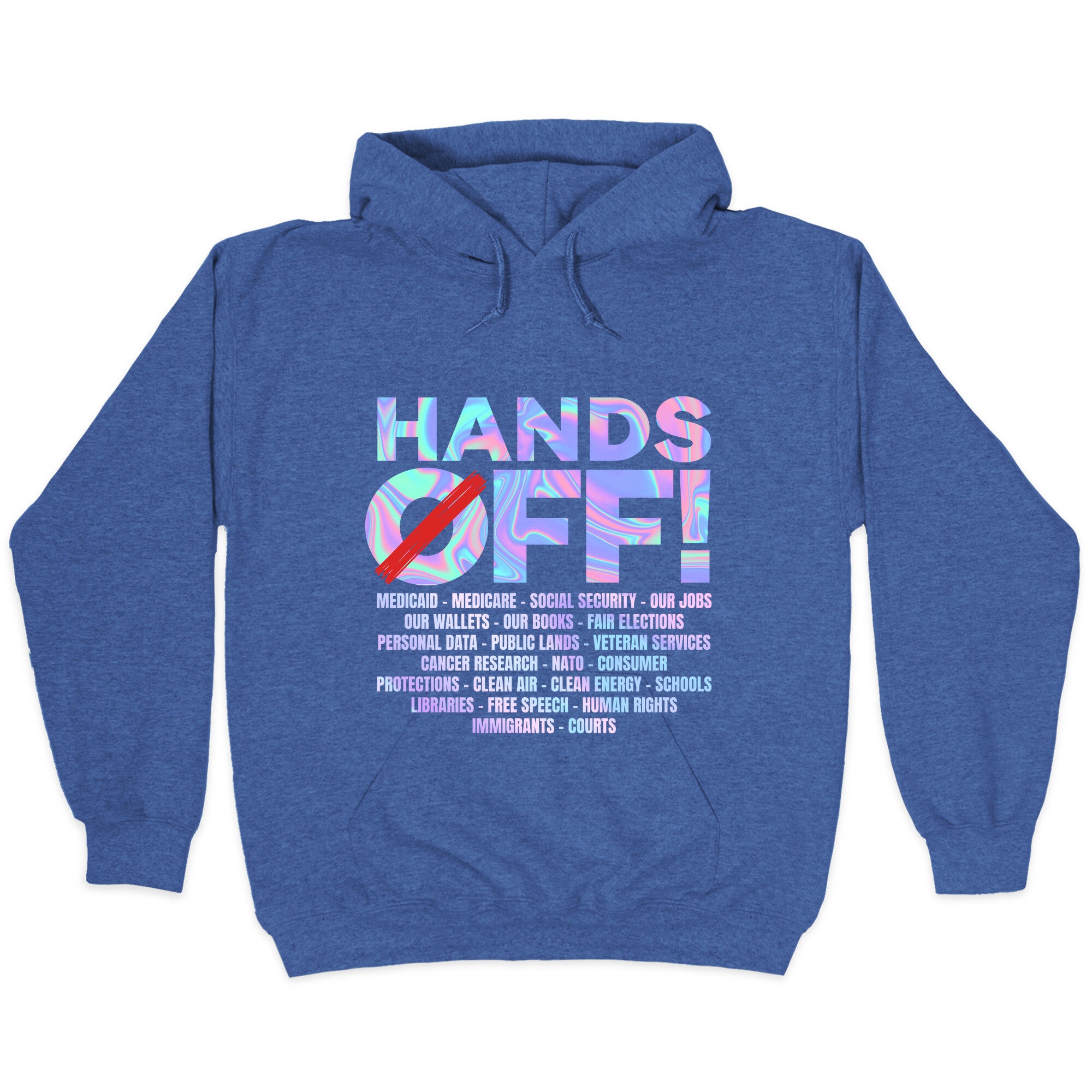 Hands Off Protest Hoodie