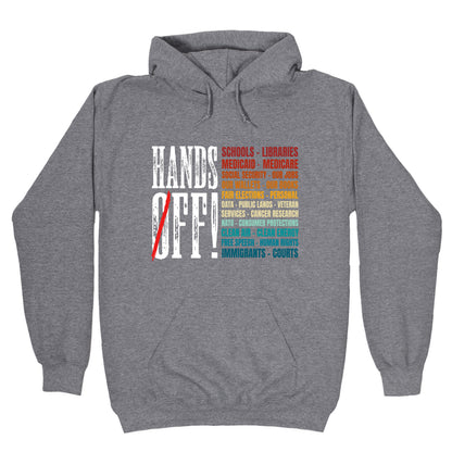 Hands Off Trump Protest Hoodie