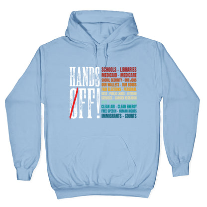 Hands Off Trump Protest Hoodie