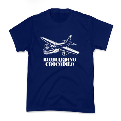 Bombardino Crocodilo Kids Tee