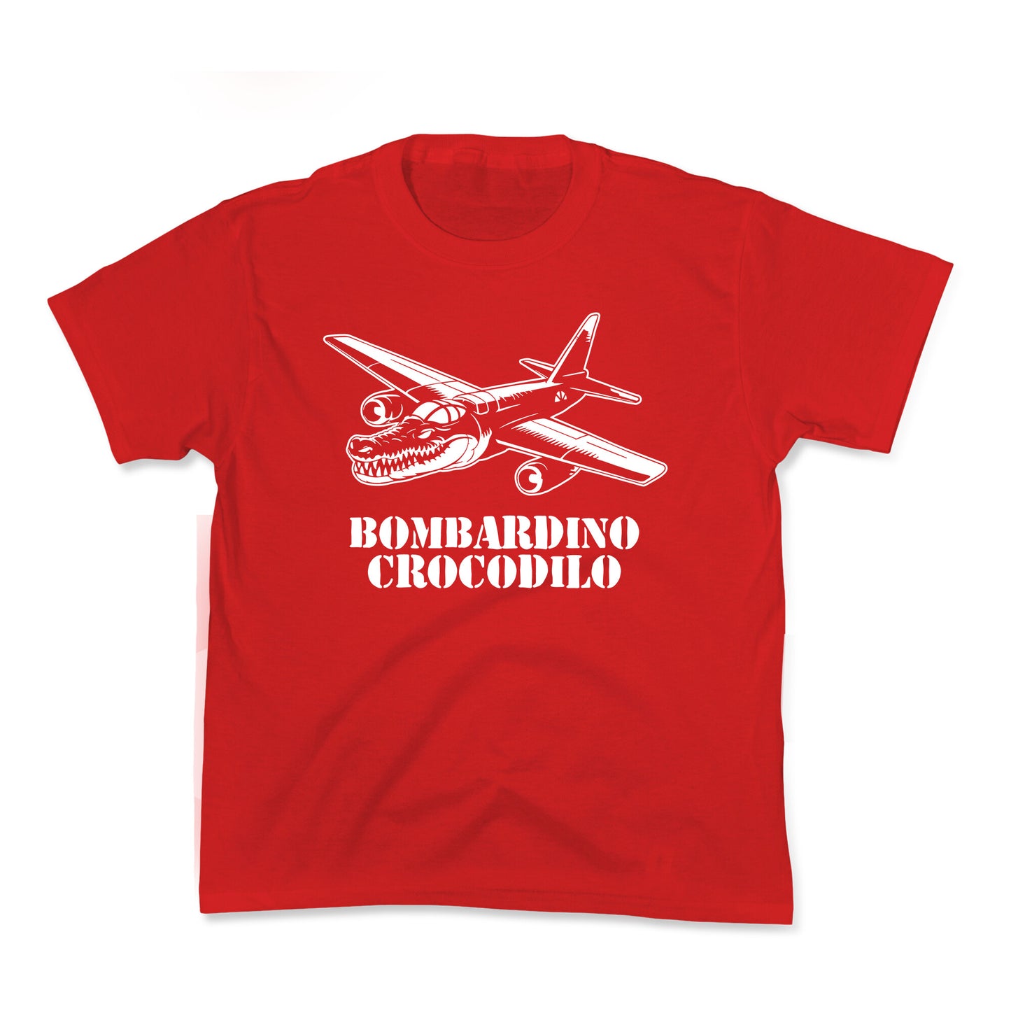 Bombardino Crocodilo Kids Tee