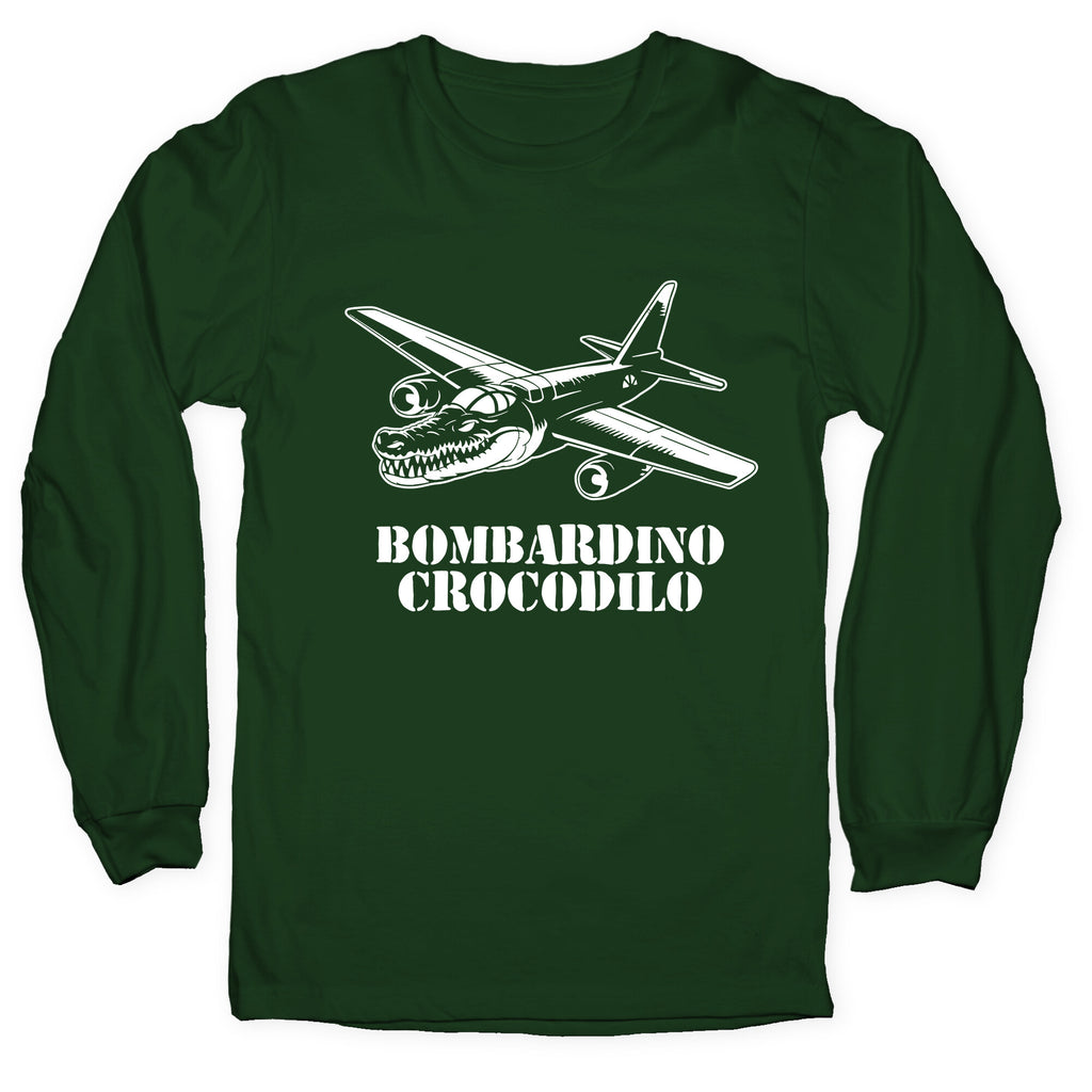 Bombardino Crocodilo Longsleeve Tee