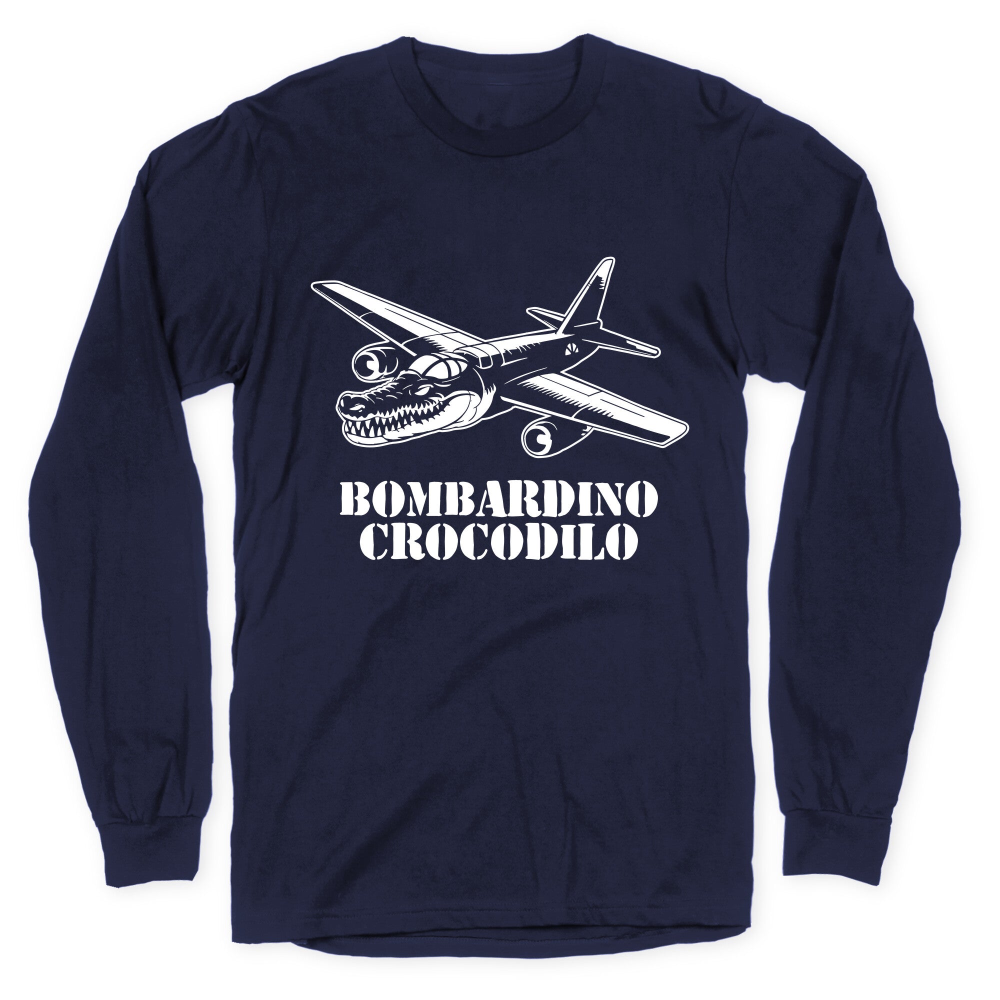 Bombardino Crocodilo Longsleeve Tee