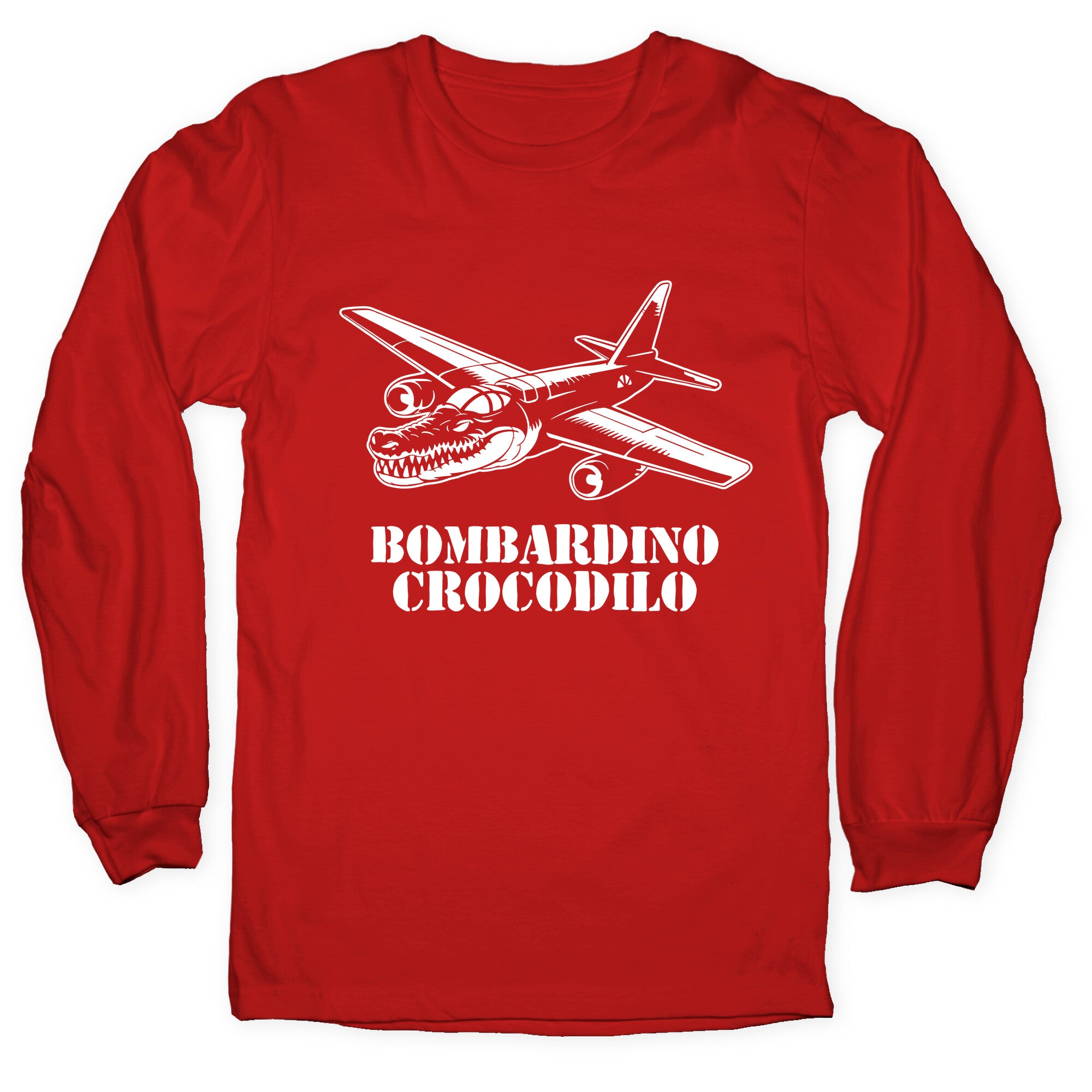 Bombardino Crocodilo Longsleeve Tee