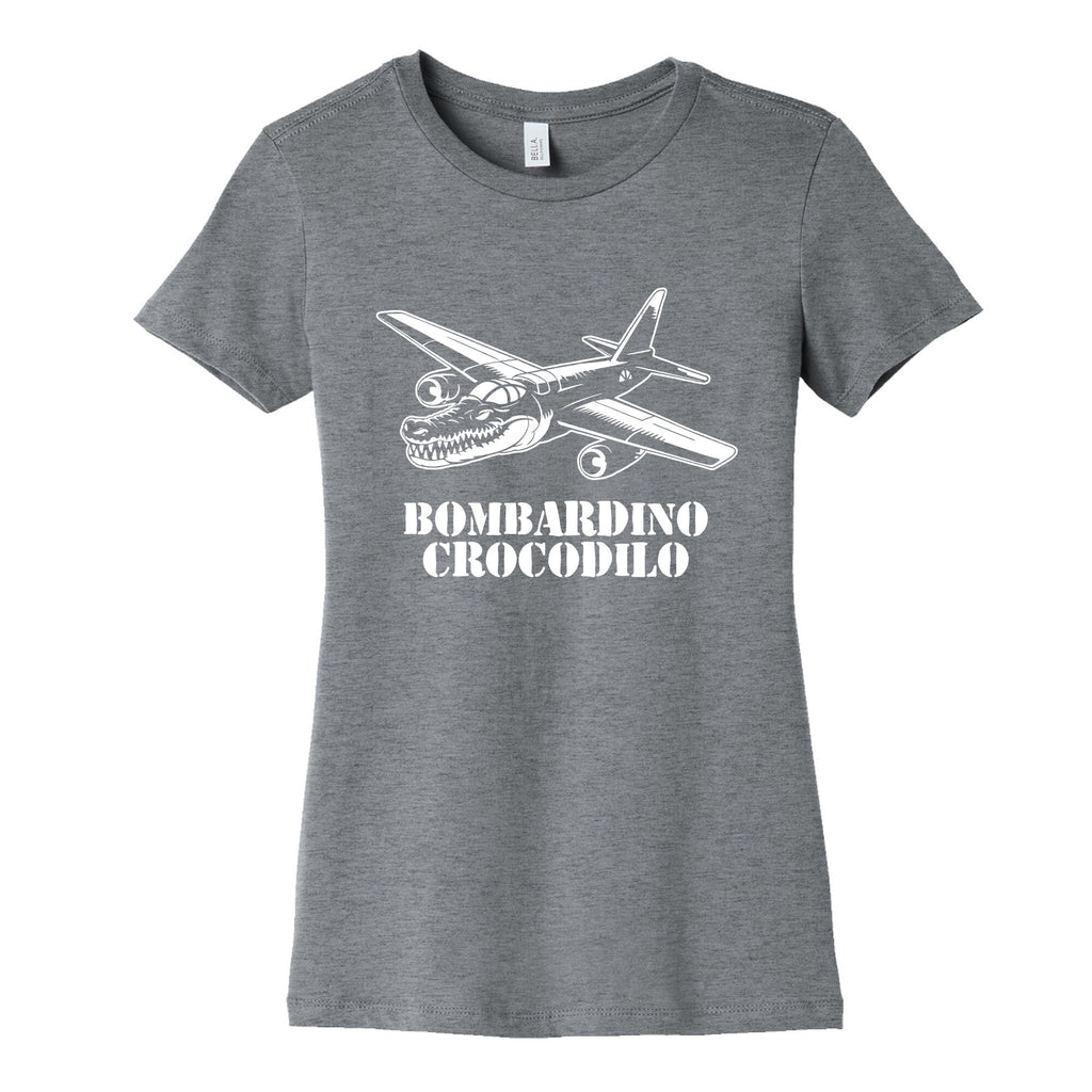 Bombardino Crocodilo Womens Cotton Tee