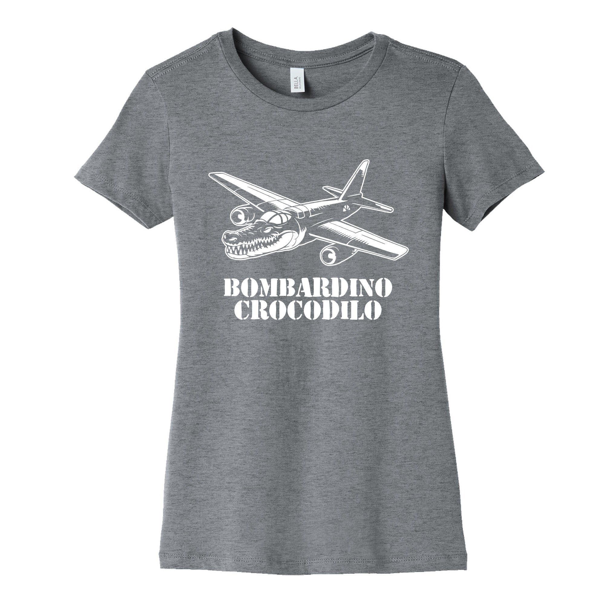 Bombardino Crocodilo Womens Cotton Tee