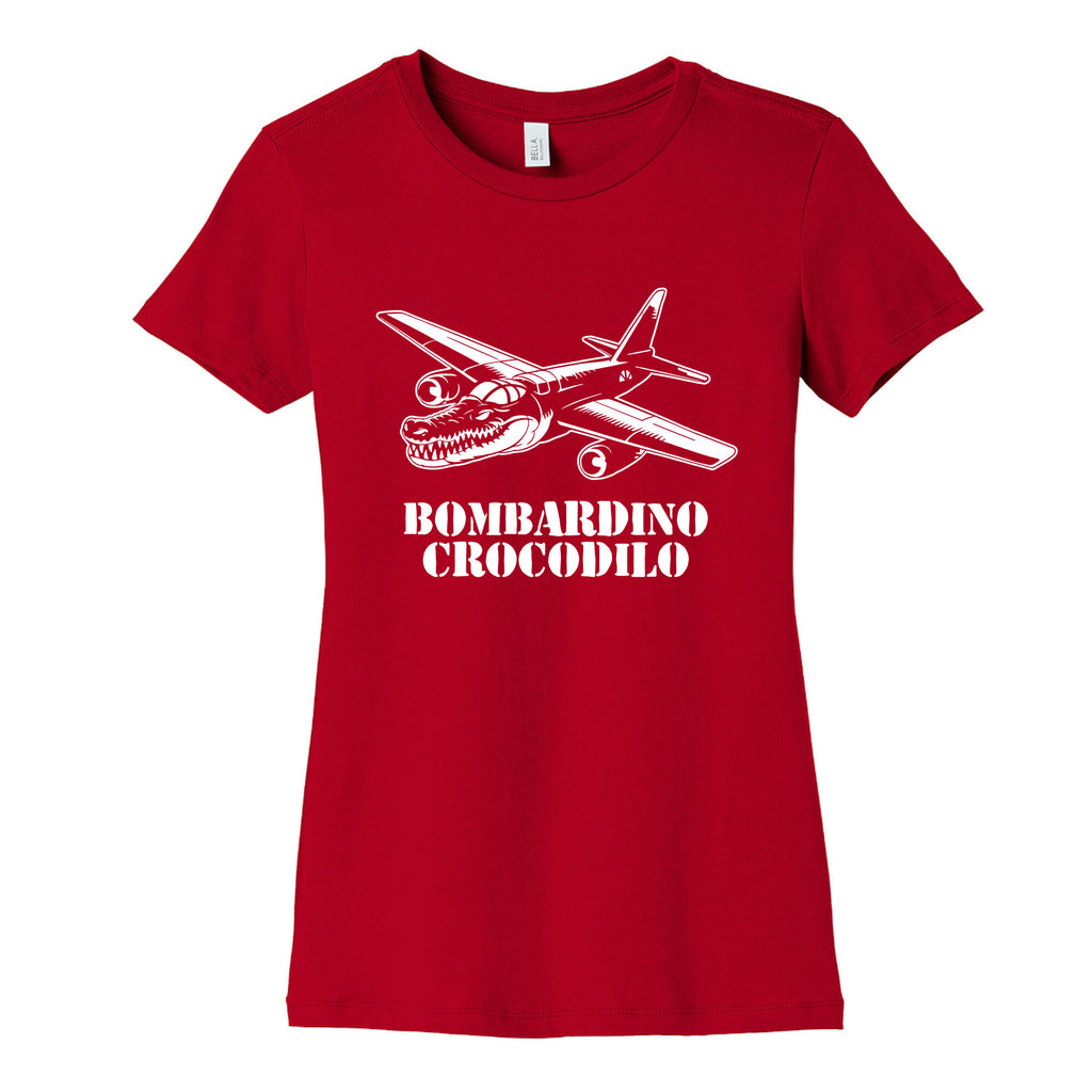 Bombardino Crocodilo Womens Cotton Tee